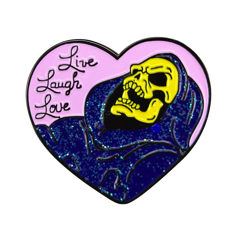 Live Laugh Love Lapel Pin