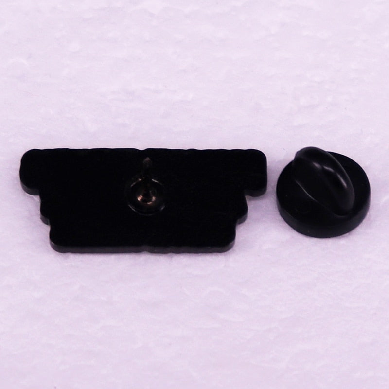 Thinking About Dogs Or Serial Killers Lapel Pin