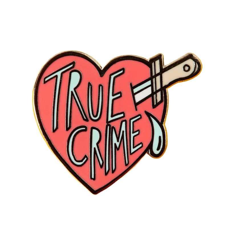 True Crime Lapel Pin
