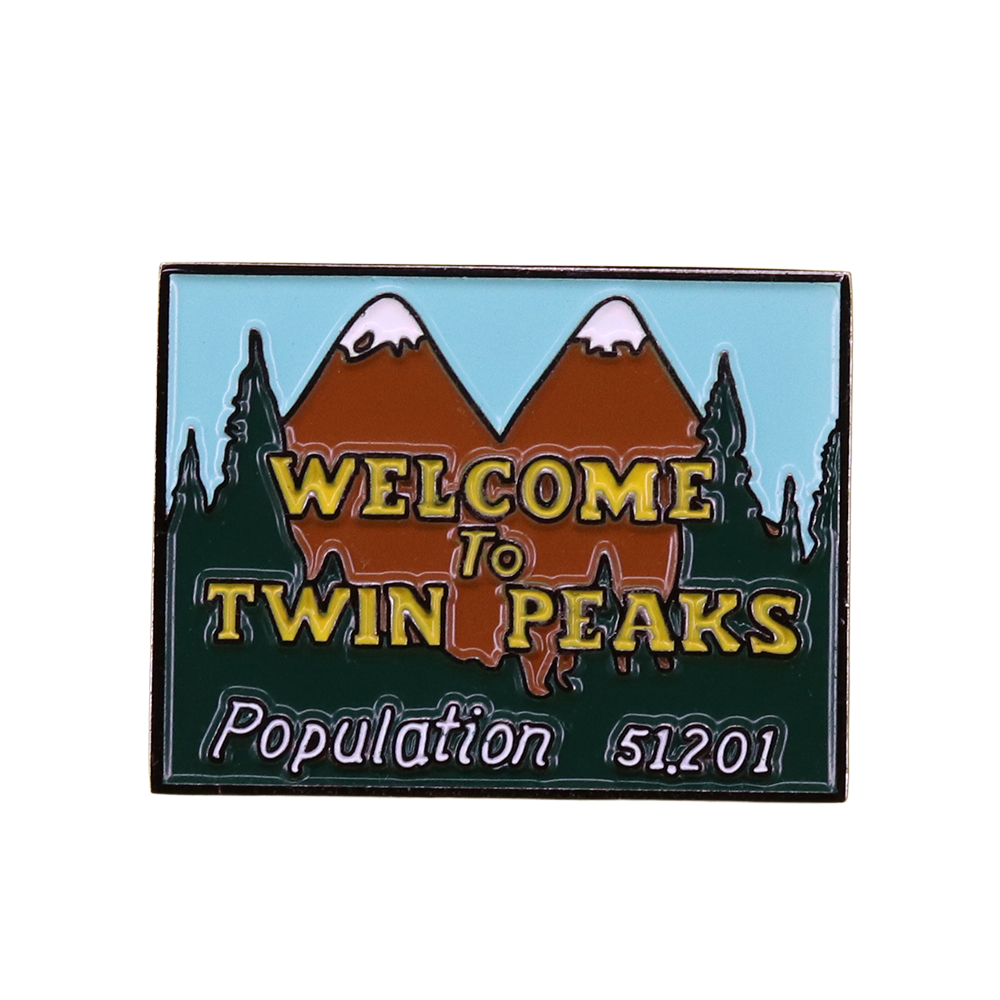 Twin Peaks Lapel Pin