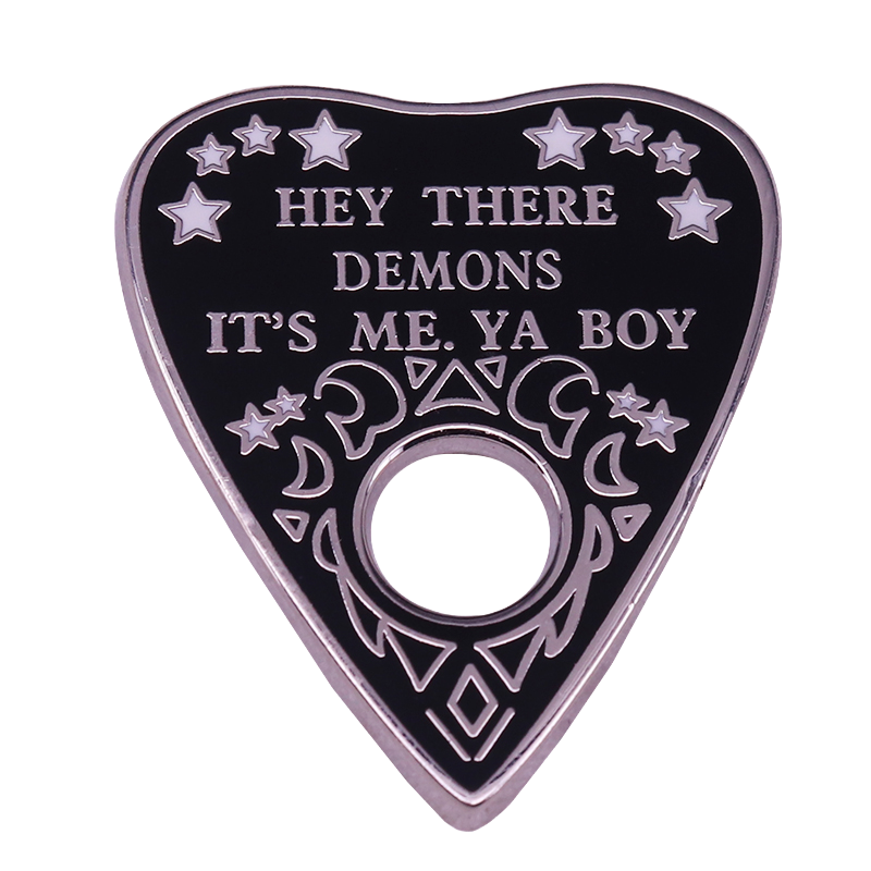 Hey There Demons Lapel Pin
