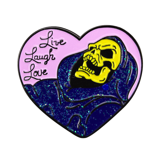 Live Laugh Love Lapel Pin
