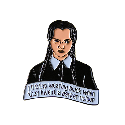Wednesday Addams Lapel Pin